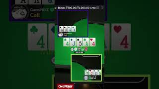 Mid-Pair is CRAP in PLO #highstakespoker #potlimitomaha #pokerstrategy #pokeraction #pokerhands #plo