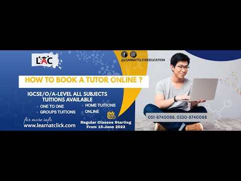 How to Book a Tutor on LAC