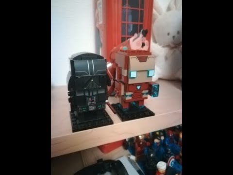 Time Lapse - The Making of: IronMan Mk50 BrickHeadz