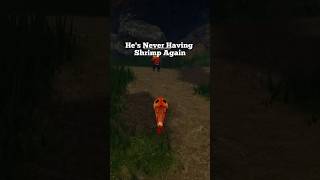 He’s Never Having Shrimp Again #robloxfyp #robloxcomedy #shrimp #micup #micuproblox #scream #pranks
