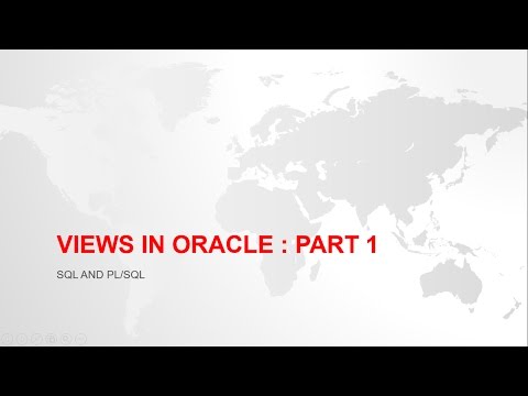 Views in database | Oracle, SQL Server |