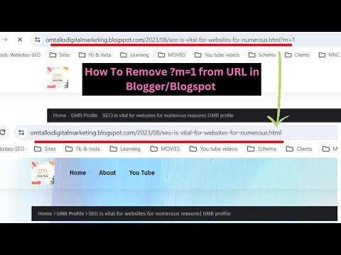 How To Remove ?m=1 from URL in Blogger/Blogspot 2024| Blogger ?m=1 Problem Fix With Proof