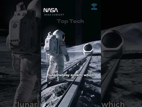 Nasa wants to build Railway tracks on moon! #nasa