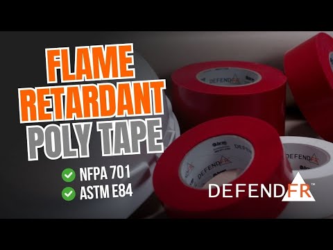DefendFR™ Poly Tape Overview | Flame Retardant Tape