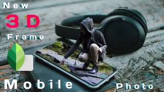 3D Frame Photo Editing | Trending Mobile Editing Tricks