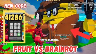 FRUITS VS BRAINROTS MAP FORTNITE CREATIVE pandvil  ALL SECRET CODE, NEW UPDATE new 6 CODES TUTORIAL