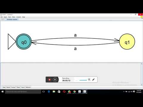 PRACTICALLY MAKE MACHINE IN THEORY OF AUTOMATA