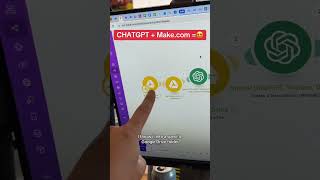 ChatGPT combined with Make.com is a serious unlock