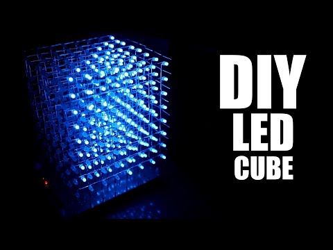 How to make LED cube । DIY । LED। Arduino। Project