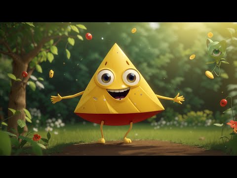 Shapes Adventure Song 🎶 #kids learning song #kidsmusic #educationalfun #shapesforkids #nurseryrhymes
