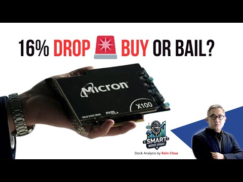 Micron’s 16% Crash: Huge Risk or Massive Opportunity? | #smartmoneyinsight
