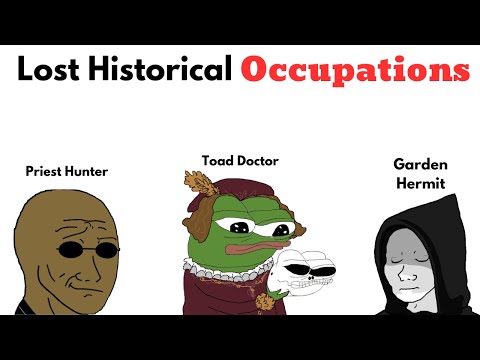 Bizarre Historical Jobs That No Longer Exist.