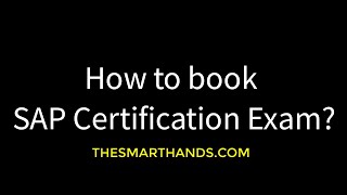 How to book SAP Certification Exam?
