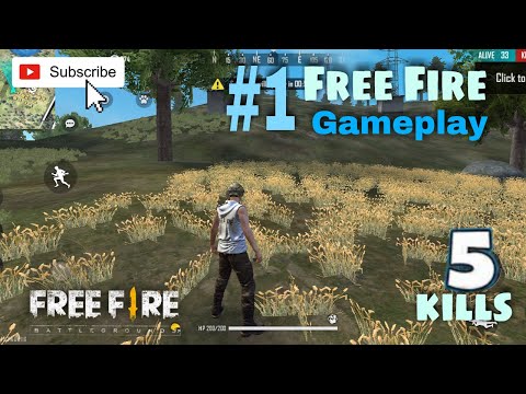 FREE FIRE/5 Kills/Free Fire Gameplay.