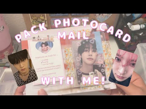 pack enhypen & txt photocards with me while I yap about kpop! part 7