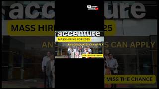 Accenture Mass Hiring 2025 || Any Graduates can apply #accenture #jobsinhyd #jobsworkfromhome