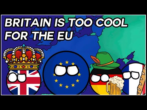 How WW1 And WW2 Shaped The EU | Brief History of the EU In Countryballs