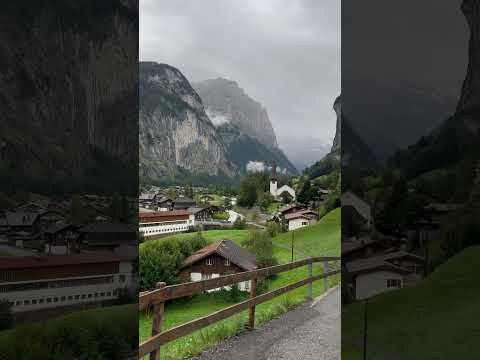 📍Lauterbrunnen, Switzerland #views #travel #shorts