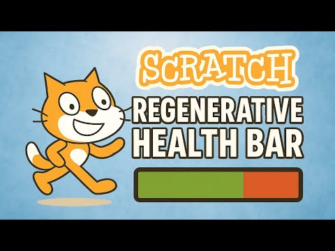 How To Make A REGENERATIVE Health Bar In Scratch
