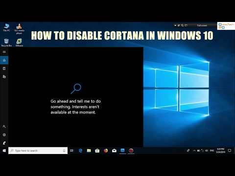 How to disable Cortana in Windows 10 | Windows 10 Tricks