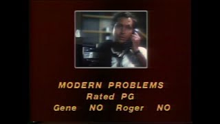 Modern Problems (1982) movie review - Sneak Previews with Roger Ebert and Gene Siskel