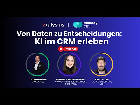 monday CRM Webinar (Deutsch)