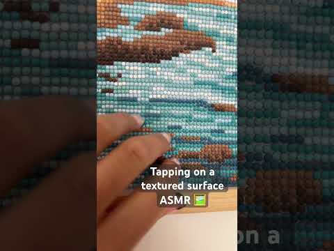 Textured surface tapping #asmr