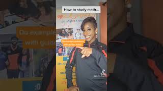 How to study math! #sharpesessions #math #shorts #viral #study #studymaths