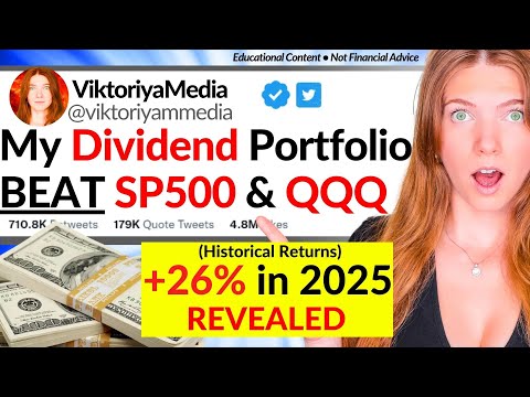 My Dividend ETF Portfolio OUTPERFORMED the S&P500 & QQQ in 2025!