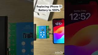 iPhone 11 Battery Replacement #iphonefix #iphonerepair #repairiphone #batteryhealth #iphonebattery