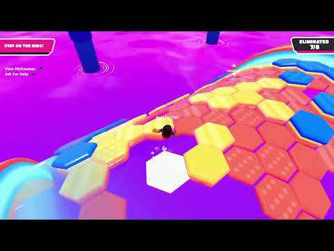 Fall Guys - Winning Hex-A-Ring quite easily (gg)