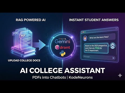 AI-Powered College Enquiry Chatbot | RAG Solution for Universities & Institutions | KodeNeurons