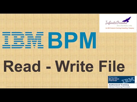 IBM BPM Tutorials: IBM File Read and Write Adapter : Best IBM BPM Training