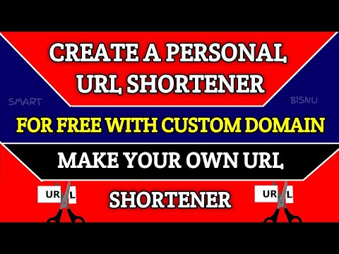 Create a Personal Url Shortener For Free with Custom Domain | Make your Own Link Shortener For Free