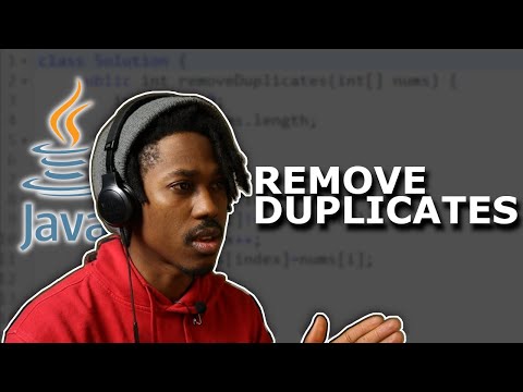 Remove Duplicates from Sorted Array | Leetcode | Data Structures and Algorithms