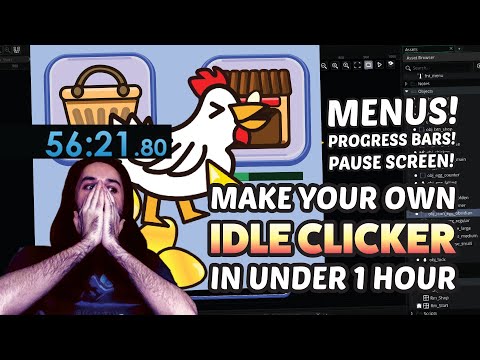 Make Your Own Idle Clicker in Under 1 Hour! GameMaker Menu Tutorial