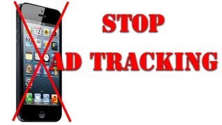 How To Limit Ad Tracking On iPhone - iOS 6 and Above