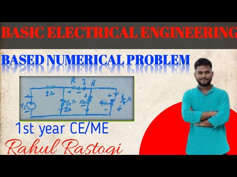 Bee(basic electrical engineering) numerical question with solution practice b.tech 1st year CE/ME