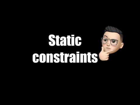 SystemVerilog Static Constraints Explained