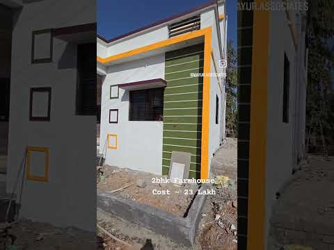 Proposed farmhouse Construction #construction #homedesign #farmhouse