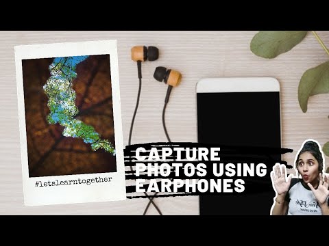 Capture still photos using Earphones!!! | Easiest trick | NehaSnap