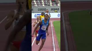 The first mixed 4x400m at the #worldathleticschamps 👀 #athletics #sports #running #usa #poland