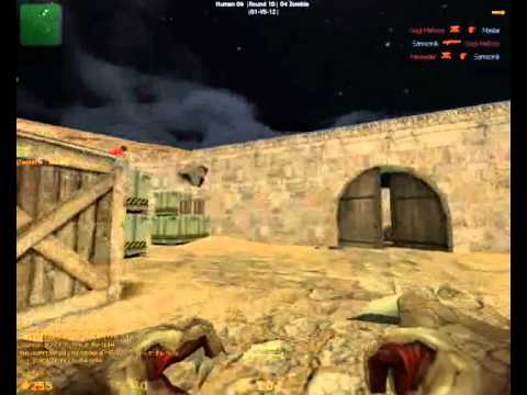 Counter Strike 1.6: Zombie Mod Gameplay#2 (part1)