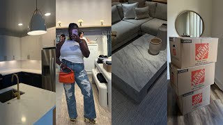 MOVING VLOG| Mini Apartment Tour, More Packing, Brand Event, Shopping & More