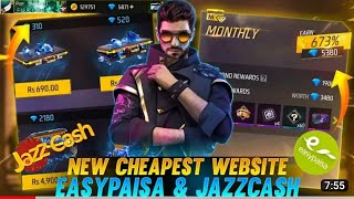 HOW TO TOPUP FROM EASYPAISA IN FREE FIRE | HOW TO TOPUP IN FREE FIRE 2023 |EASYPAISA #kashmirigaming