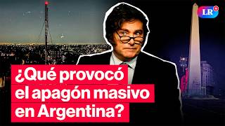 🚨APAGÓN en ARGENTINA dejó a casi un MILLÓN de usuarios SIN LUZ y con calor extremo | #LR