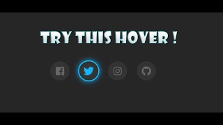 Designing Trendy Social Media Icons with HTML and CSS