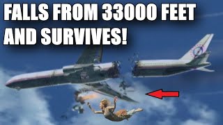 The Woman Survived From 33,333 Feet Fall From Airplane (Guinness world record)