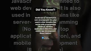Important JavaScript facts you must know 🧠!!!   #javascript #coding #shorts #programming #jsdev