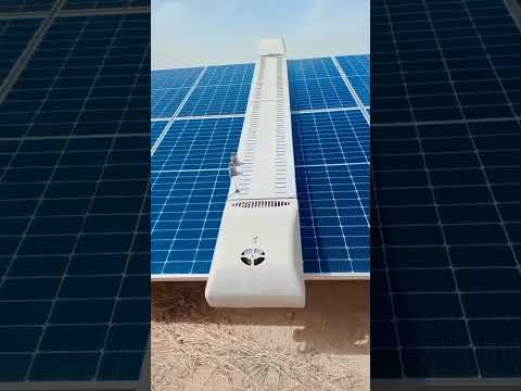 solar panel cleaning 🤖 Robot 🤖